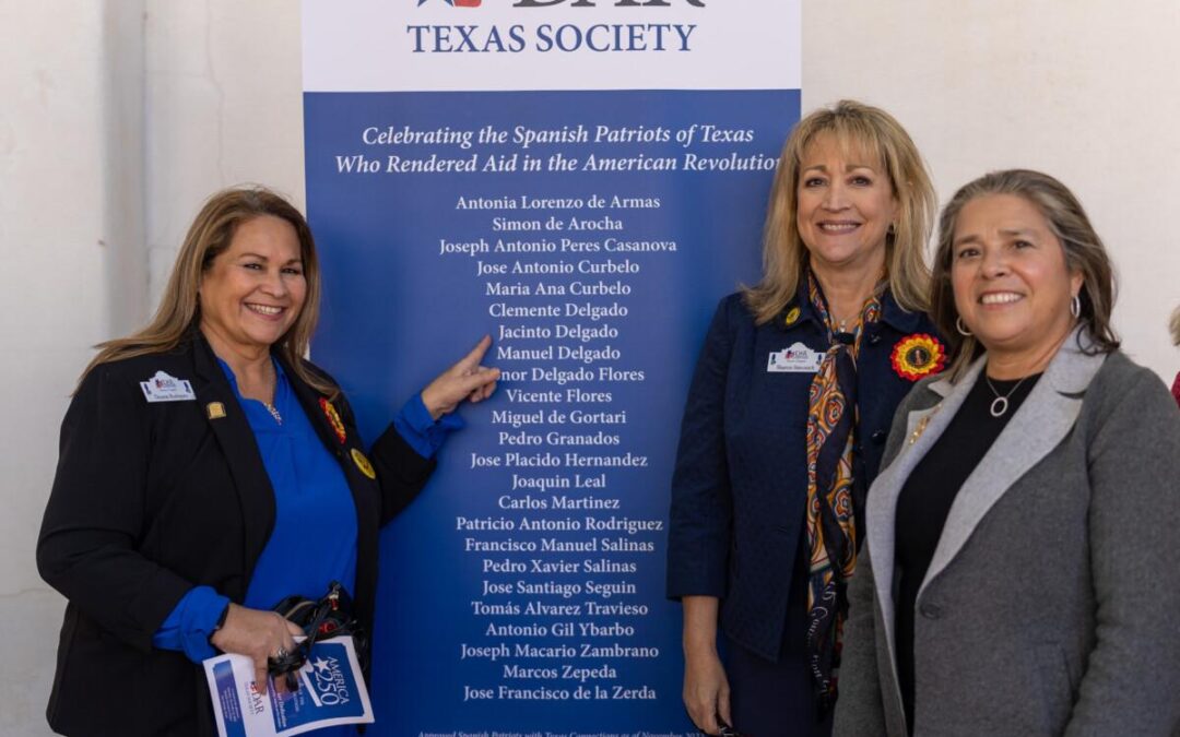 TXDAR Dedicates First America 250 Marker in Texas at the Spanish Governor’s Palace
